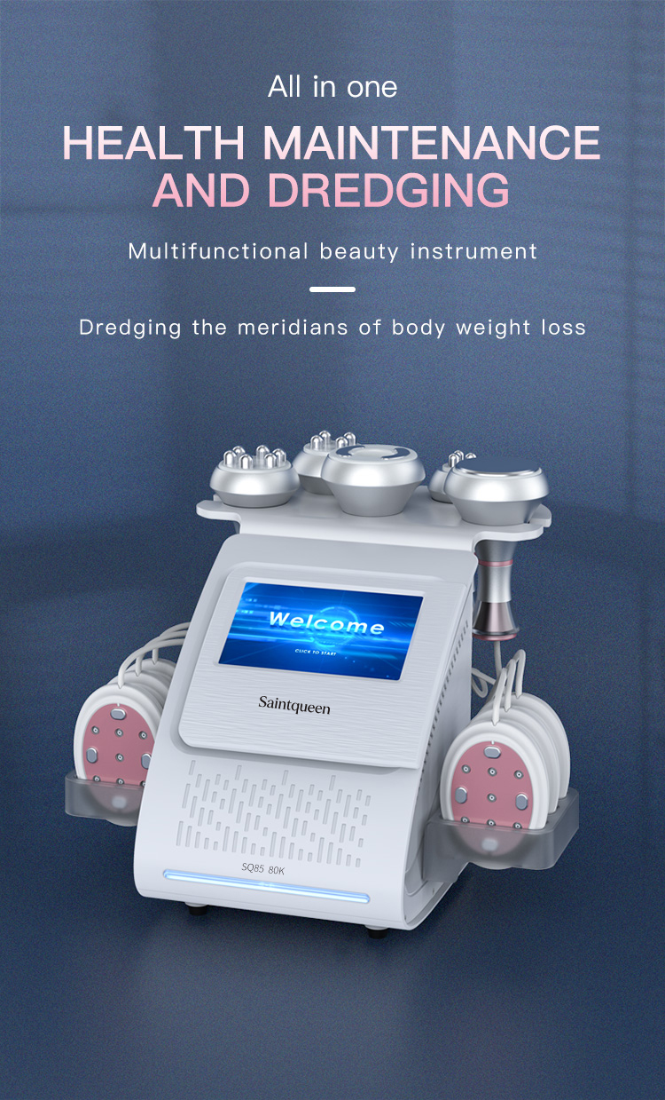 SQ85B Pro 6-in-1 80K Cavitation Machine