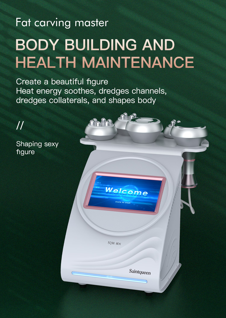 SQ90A Pro 5-in-1 80K Cavitation Machine