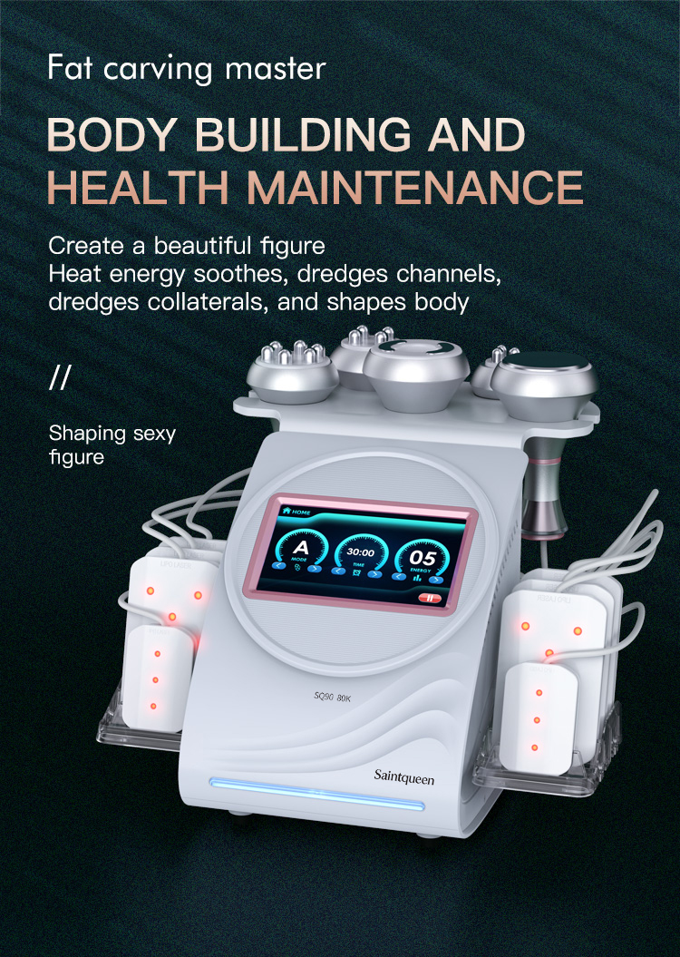 SQ90C Pro 6-in-1 80K Cavitation Machine