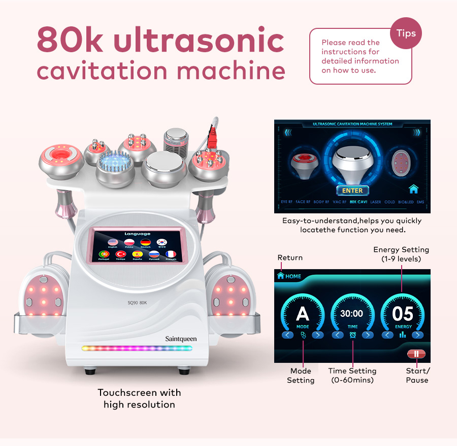 80K cavitation head