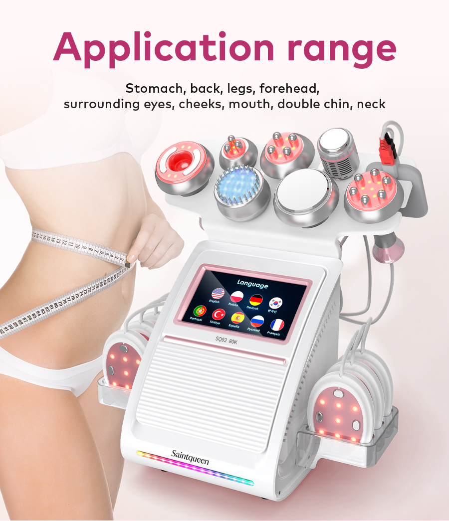 SQ92E Plus 9-in-1 80K Cavitation Machine