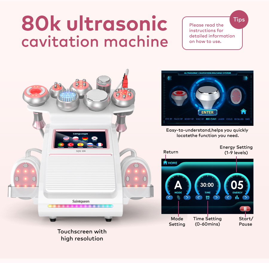 80K cavitation body contouring