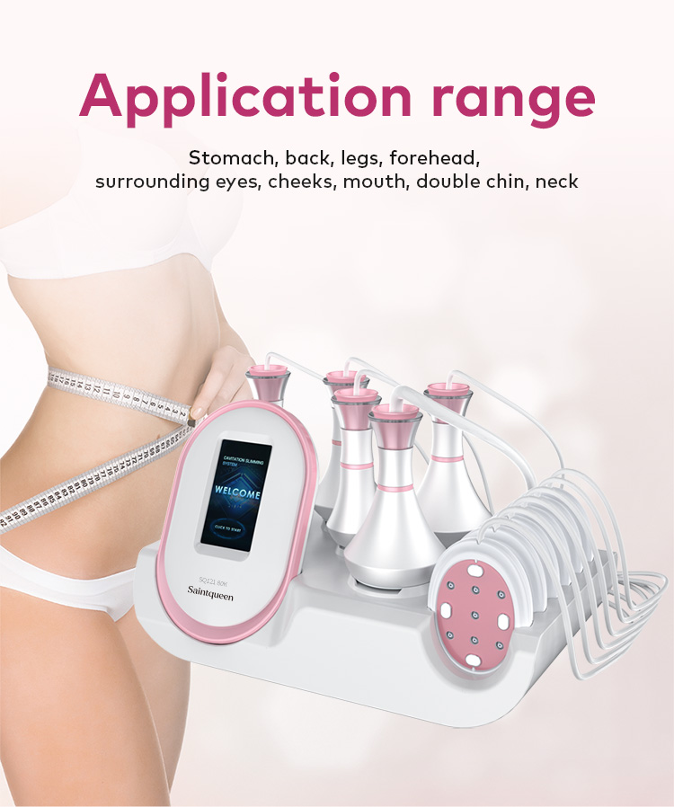 SQ121B Pro 6-in-1 80K Cavitation Body Machine