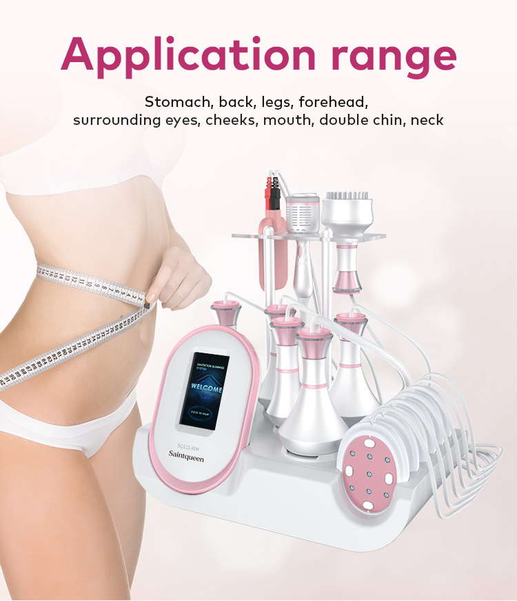SQ121D Plus 9-in-1 80K Cavitation  Machine